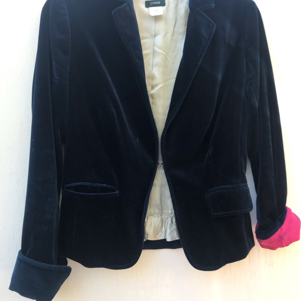 HURRY! MakeOffer! J. Crew Velvet Blazer